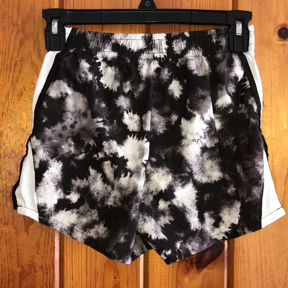 Nike dri fit shorts size large kids spotted print black and white athletic short - Picture 5 of 6
